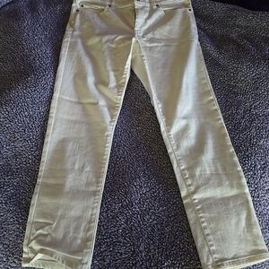 Banana Republic White Skinny Crop Jean 30/10